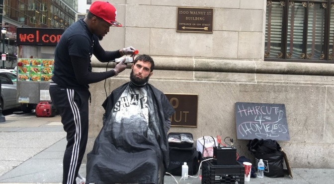 Man Who Gives Free Haircuts To The Homeless Was Just Gifted His Own Barbershop